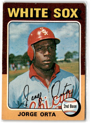 1975 Topps Jorge Orta #184 VGEX