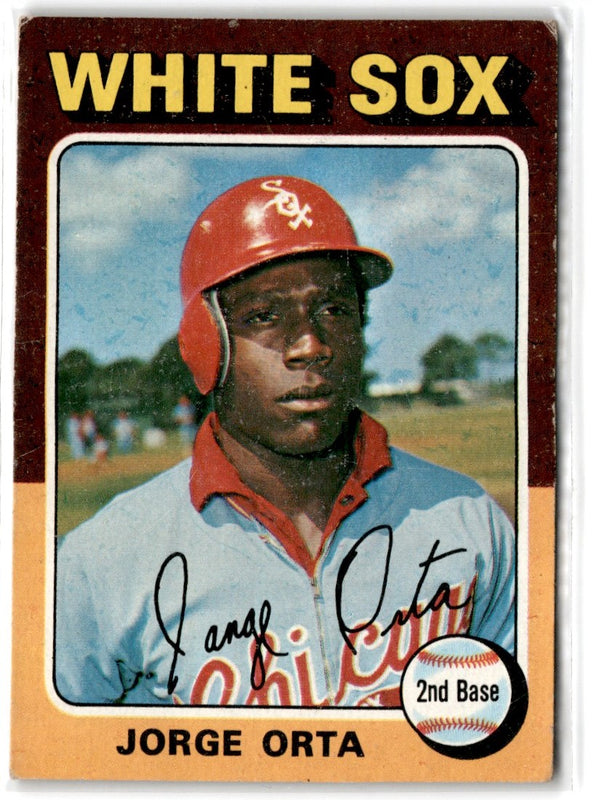 1975 Topps Jorge Orta #184 VGEX