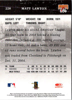 2005 Donruss Studio Matt Lawton #228