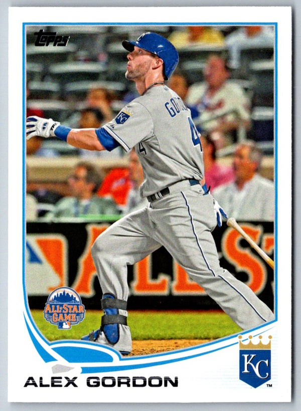 2013 Topps Update Emerald Alex Gordon #US16