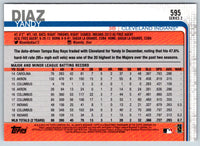 2019 Topps Yandy Diaz #595
