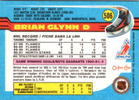 1991 O-Pee-Chee Brian Glynn #506 Rookie