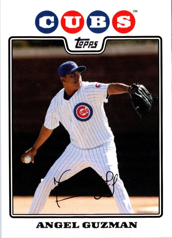 2008 Topps Angel Guzman #77