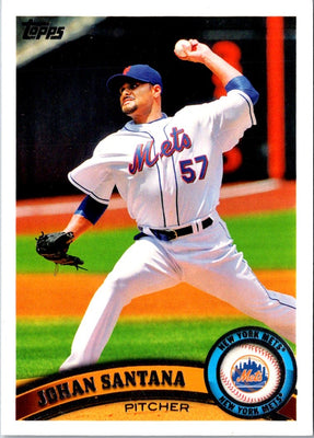 2011 Topps Johan Santana #56