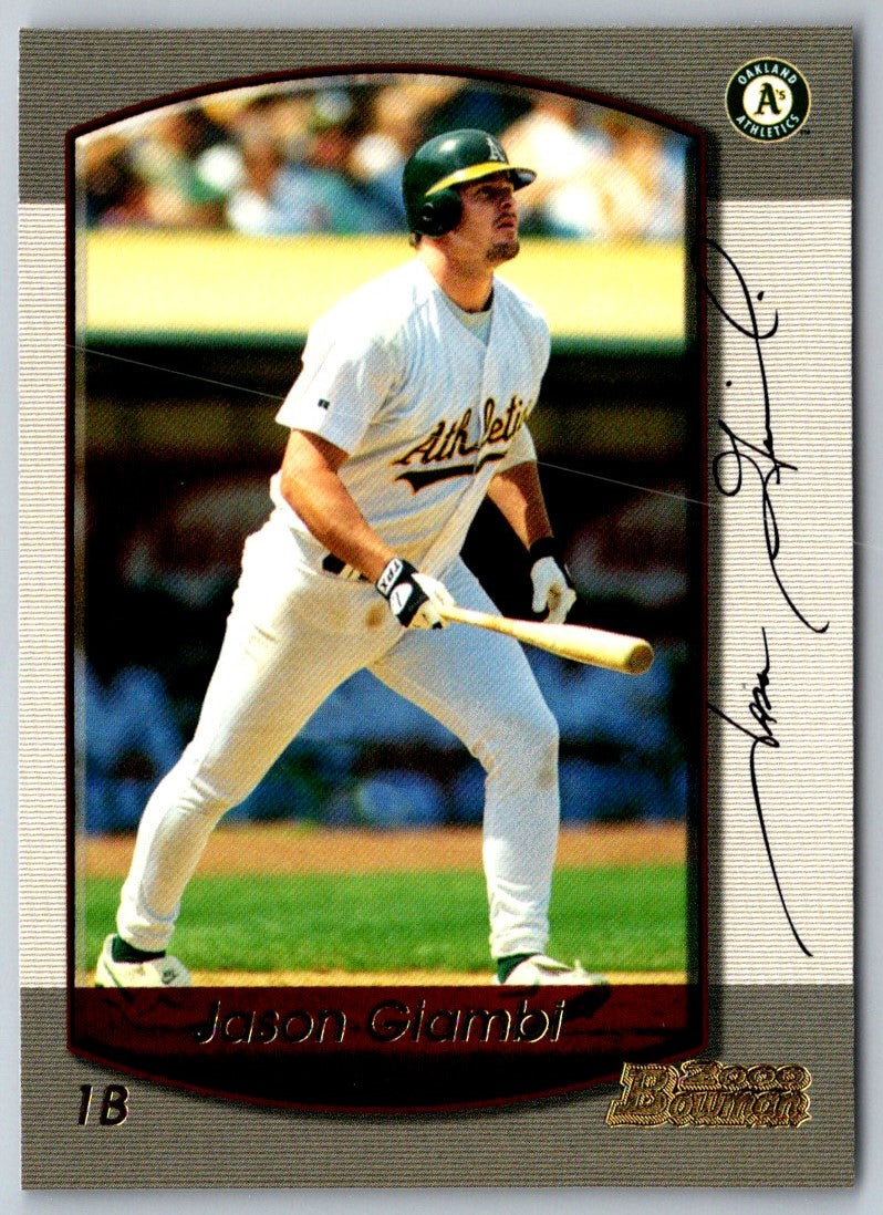 2000 Bowman Jason Giambi