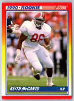 1990 Score Keith McCants #622