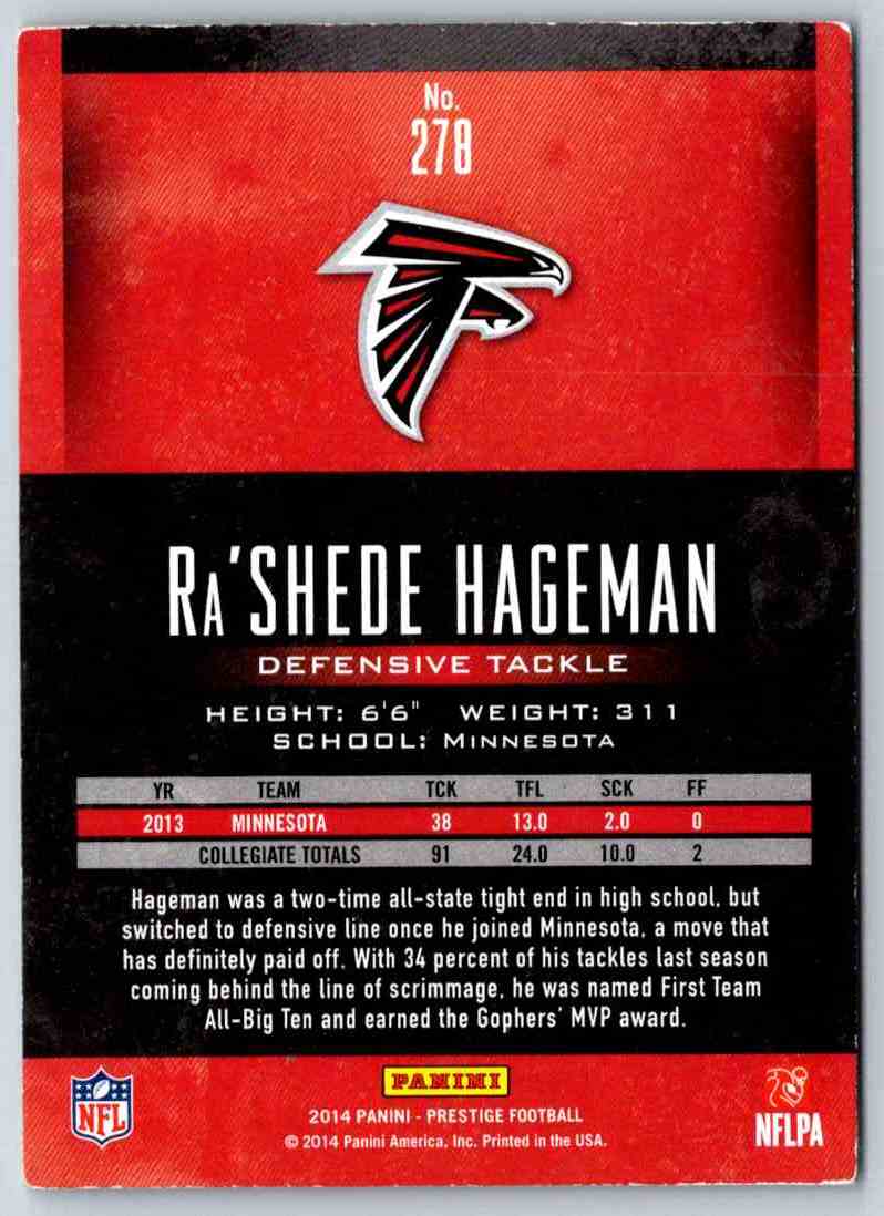 2014 Prestige Ra'Shede Hageman