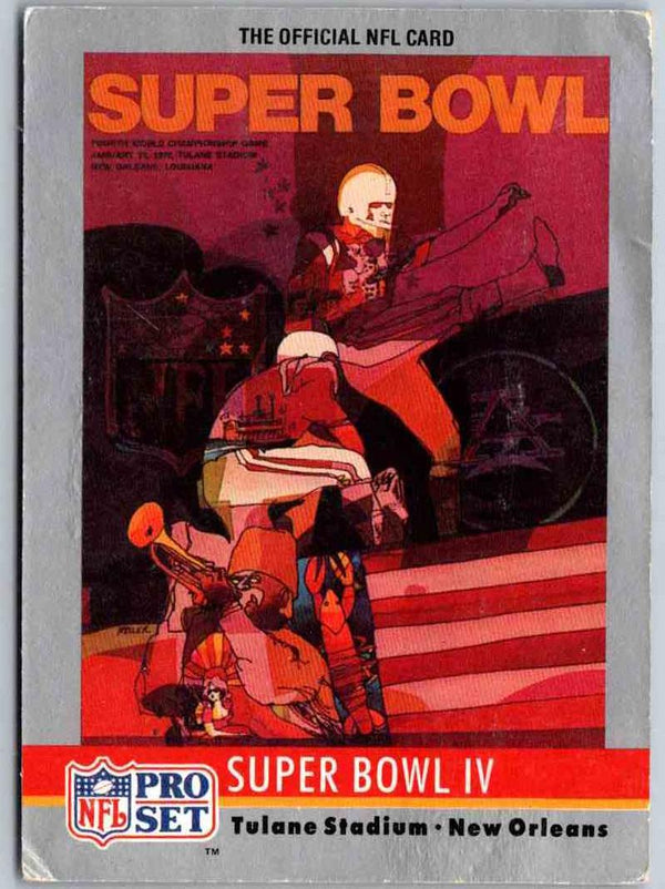 1992 Proset Super Bowl IV #4