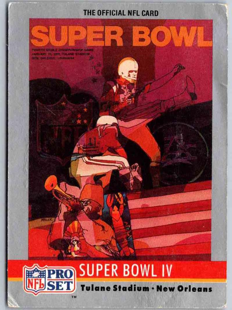 1992 Proset Super Bowl IV