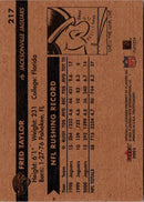 2001 Fleer Tradition Fred Taylor