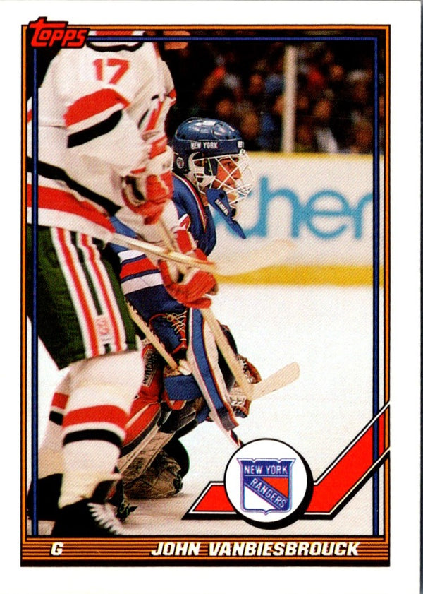 1991 Topps John Vanbiesbrouck #353