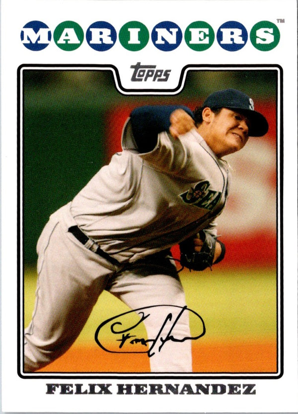 2008 Topps Felix Hernandez #75