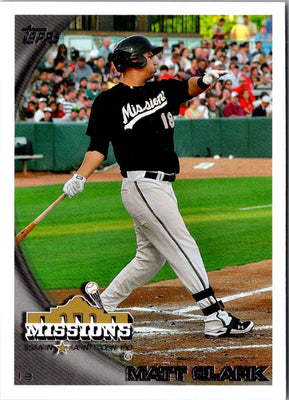 2010 Topps Pro Debut Matt Clark #348