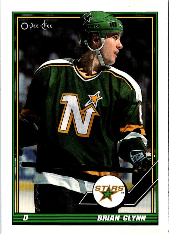 1991 O-Pee-Chee Brian Glynn #506 Rookie
