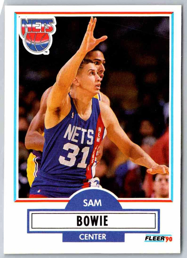 1990 Fleer Sam Bowie #118