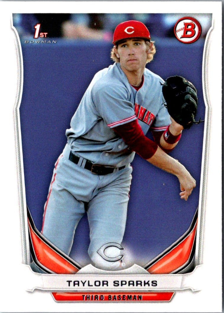 2014 Bowman Draft Picks & Prospects Taylor Sparks