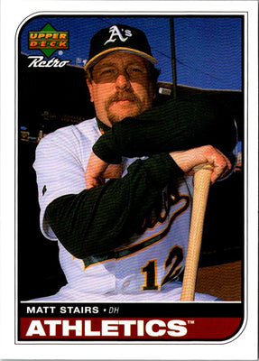 2006 Upper Deck Matt Stairs #230