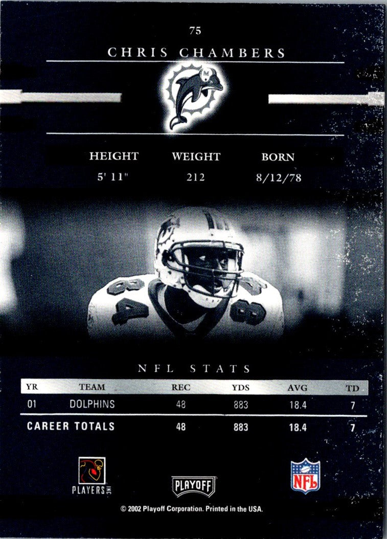 2002 Playoff Prestige Chris Chambers