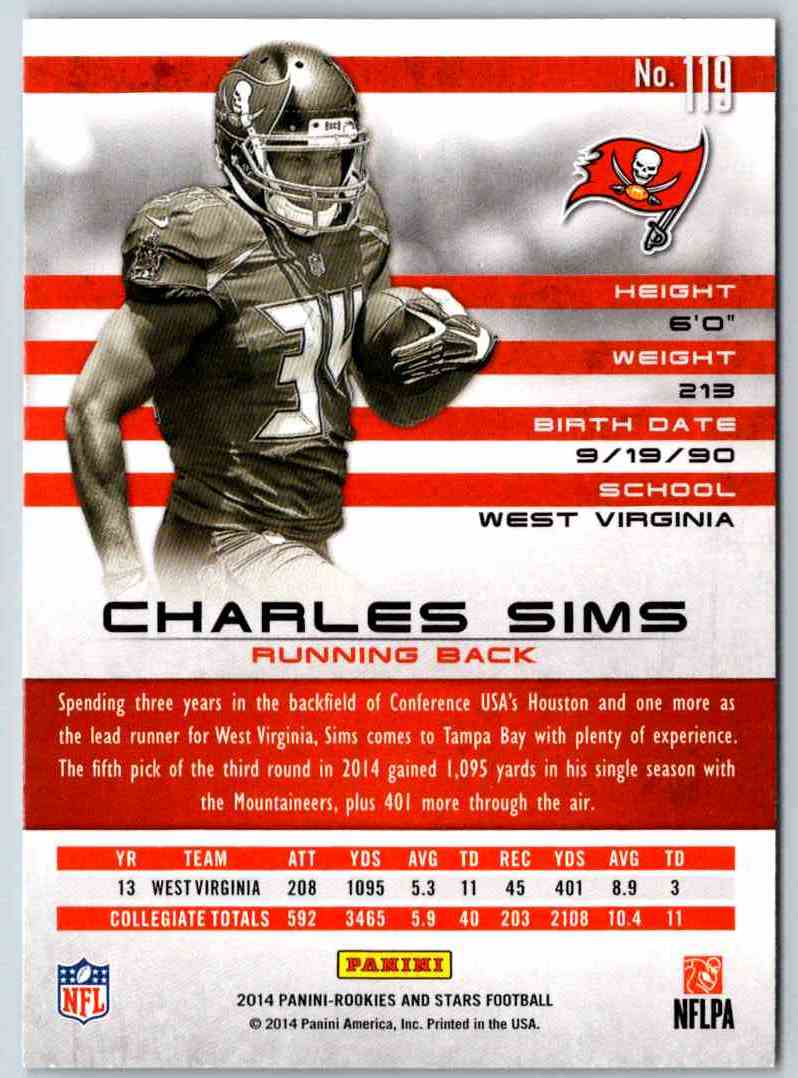 2014 Panini Rookies And Stars Charles Sims