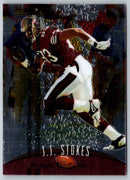 1998 Topps Finest Football J.J. Stokes