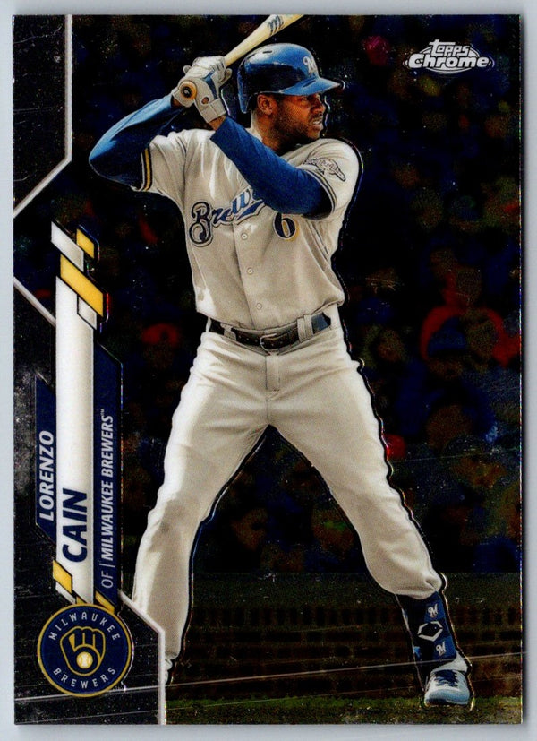 2020 Topps Chrome Lorenzo Cain #153