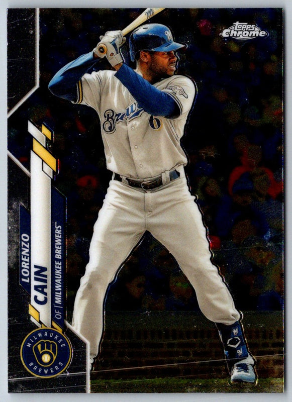 2020 Topps Chrome Lorenzo Cain #153