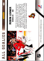 2011 Panini Limited Manufacturer's Mark Robin Lehner #60 /1