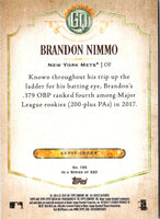2018 Topps Gypsy Queen Brandon Nimmo #155