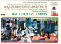 1992 Pro Set Power Mark Clayton #183
