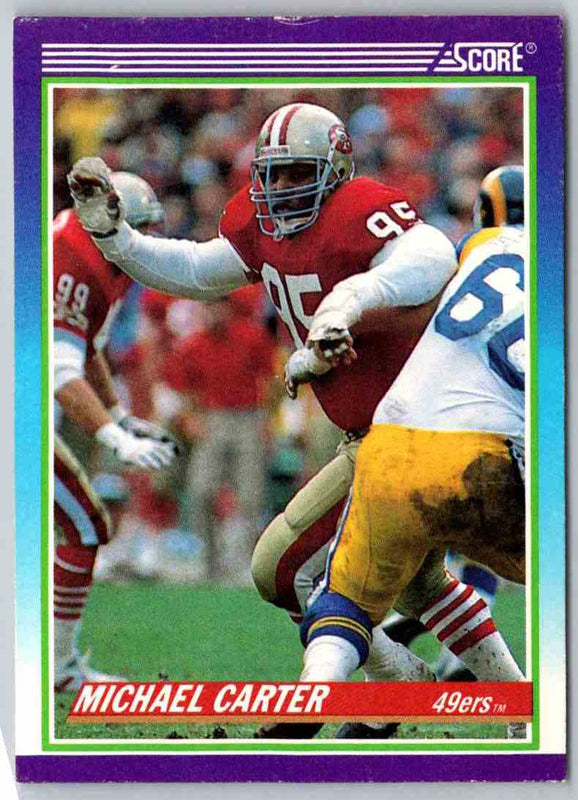 1990 Score Michael Carter #510