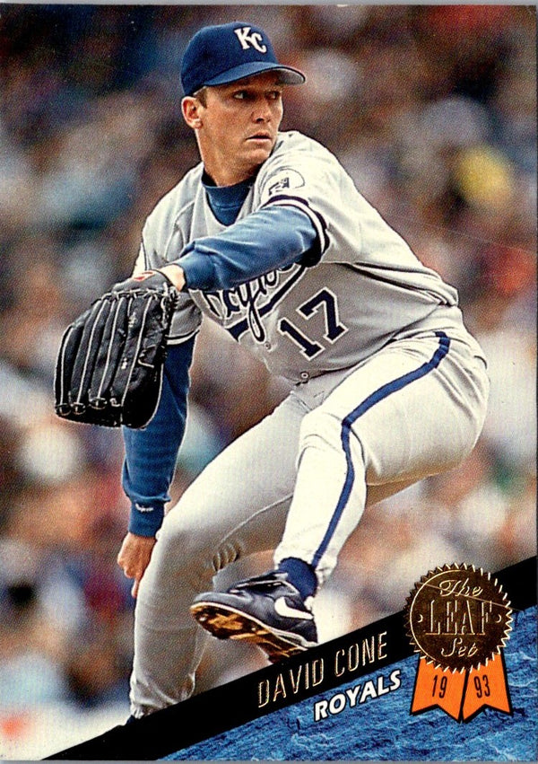 1993 Leaf David Cone #250