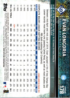 2015 Topps Chrome Evan Longoria #178