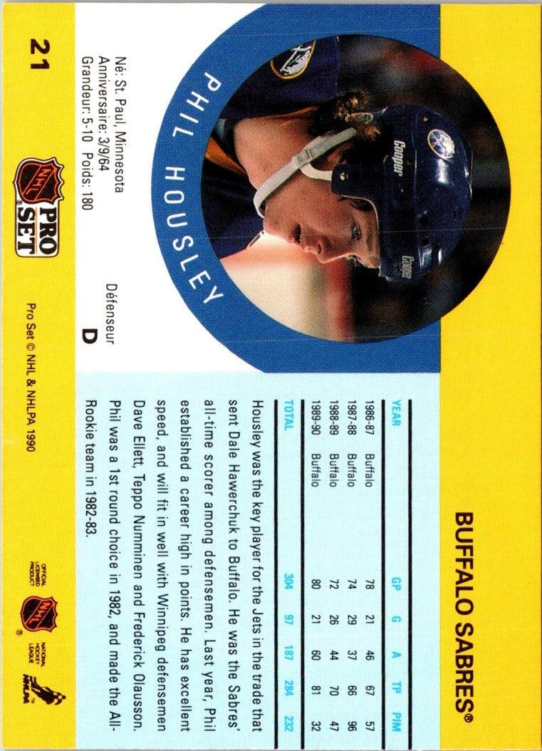 1990 Pro Set Phil Housley