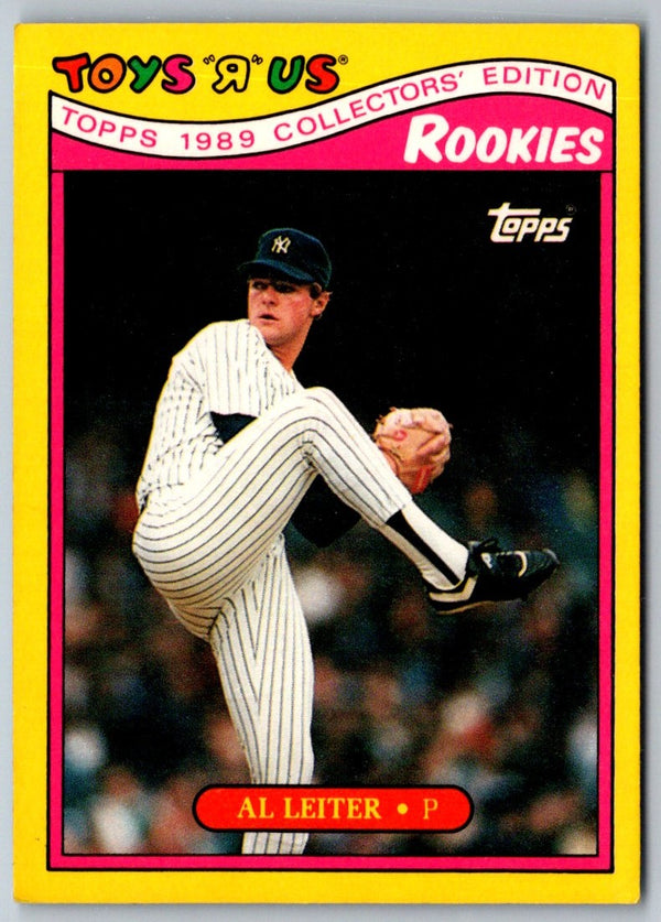 1989 Topps Toys'R'Us Rookies Al Leiter #19