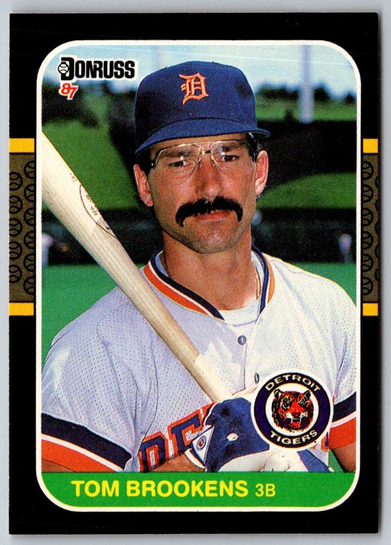 1986 Donruss Tom Brookens