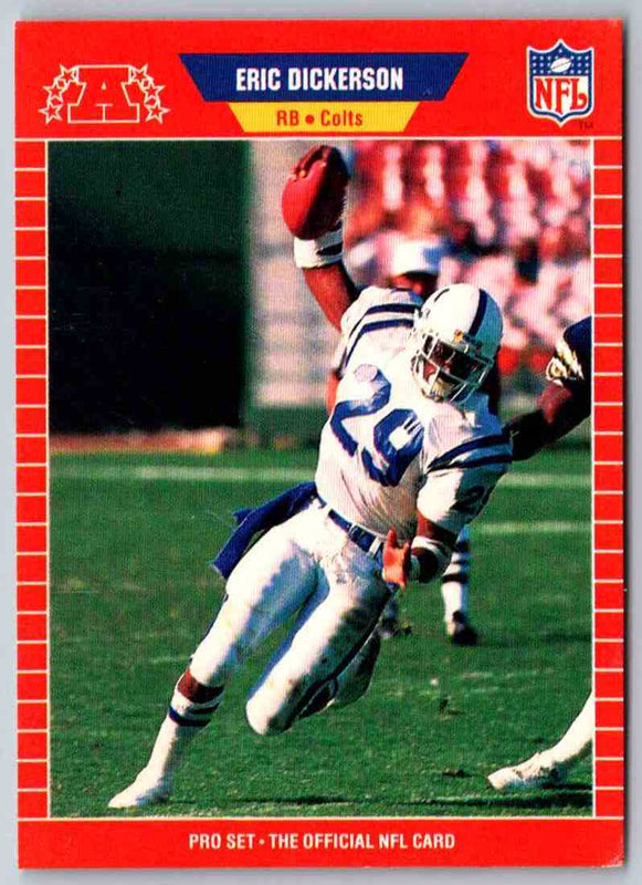 1989 NFL Proset Eric Dickerson #455