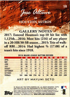 2017 Topps Gallery Jose Altuve #10