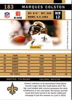 2011 Score Marques Colston #183