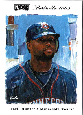2003 Playoff Absolute Memorabilia Portraits Promos Torii Hunter #19