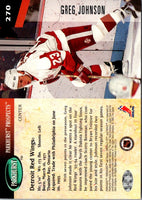 1993 Parkhurst Greg Johnson #270
