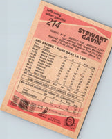 1989 O-Pee-Chee Stewart Gavin #214