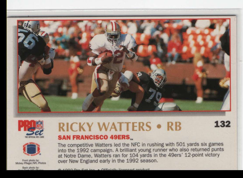 1992 Pro Set Power Ricky Watters