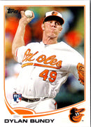 2013 Topps Blue Dylan Bundy