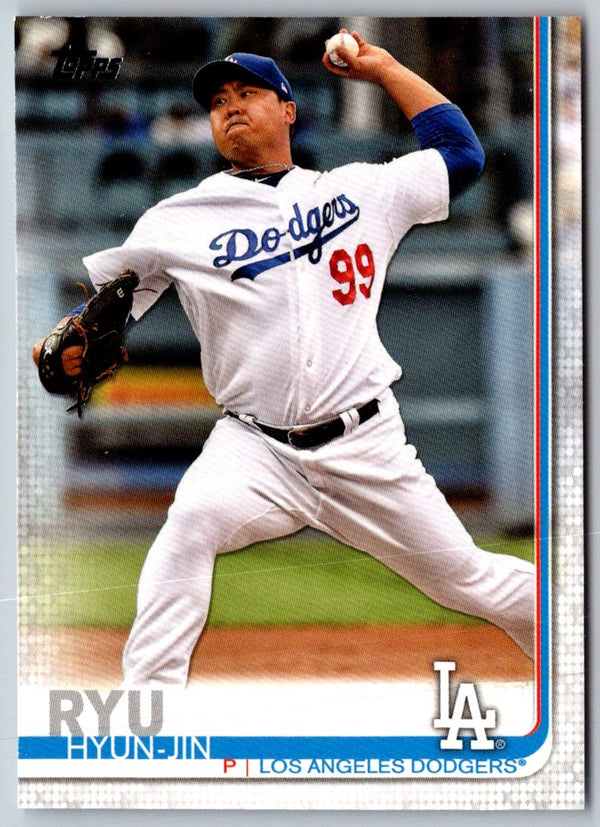 2019 Topps Hyun-Jin Ryu #515A