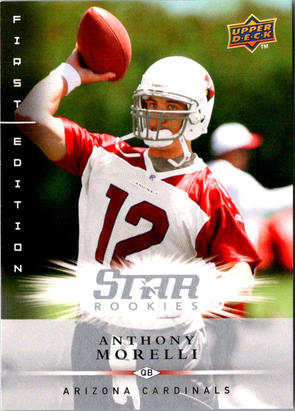 2008 Upper Deck First Edition Anthony Morelli #152 Rookie