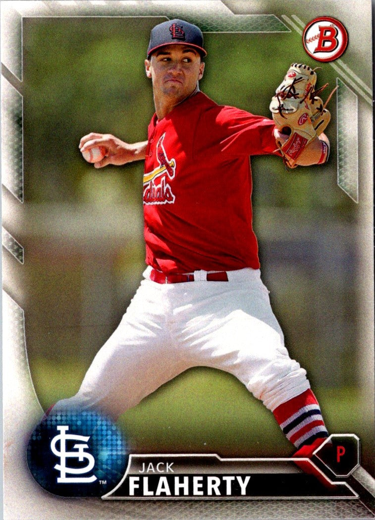 2016 Bowman Prospects Jack Flaherty