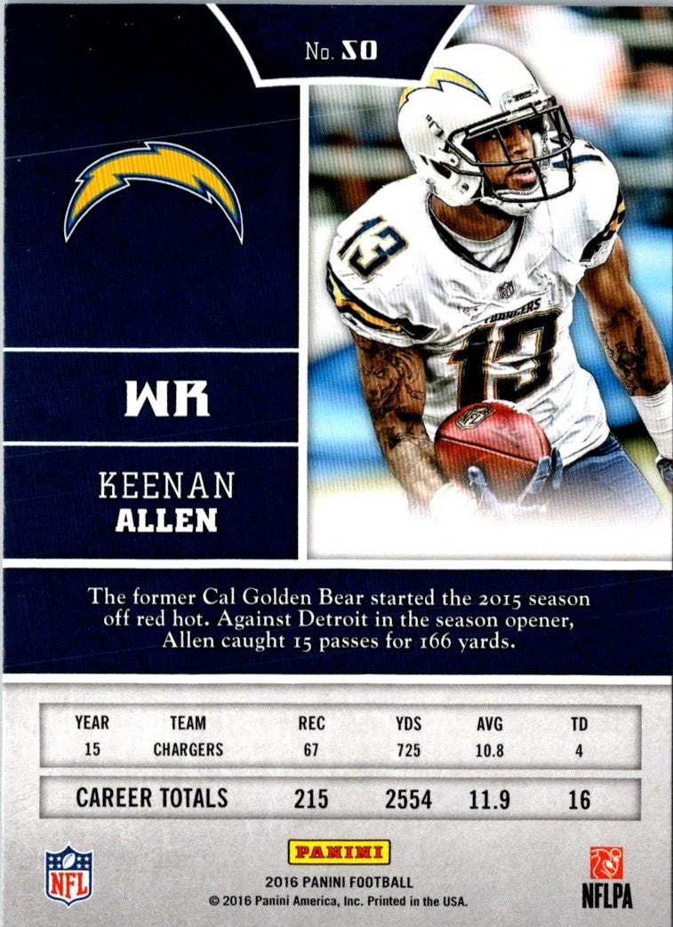 2016 Panini Keenan Allen