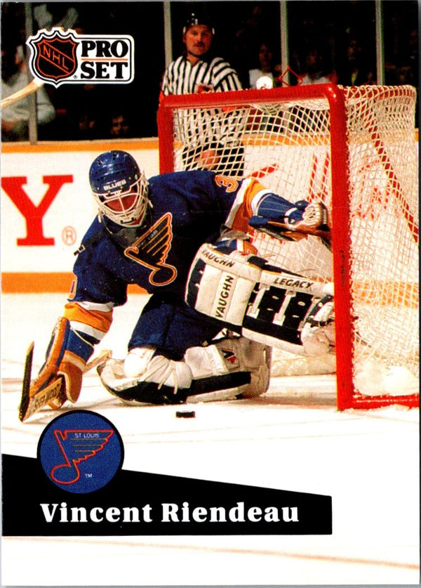 1991 Pro Set French Vincent Riendeau #213