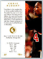 1993 Classic Corie Blount #27 Rookie