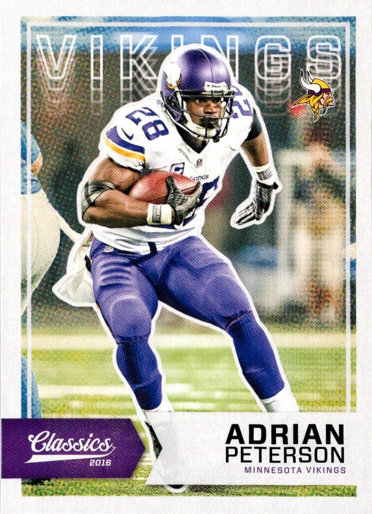 2016 Panini Classics Adrian Peterson